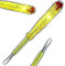 Retoo Testeur de Tension Électrique 130mm, Tournevis Plat Isolé, Plage 100-250V, Indicateur Lumineux, Sécurité et Précision Garantie