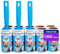 Extra Sticky Lint Roller 1000 Sheets with 3 Handles Pet Hair Remover, Sticky Roller for Clothes, Lint Rollers for Clothes & Pet Hair, Cat & Dog Hair Remover, 10 Pack.