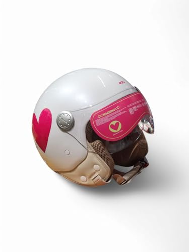 Casco Jet NZI Sfilata Cuore Rosa - Ágatha Ruiz de La Prada Taglia M
