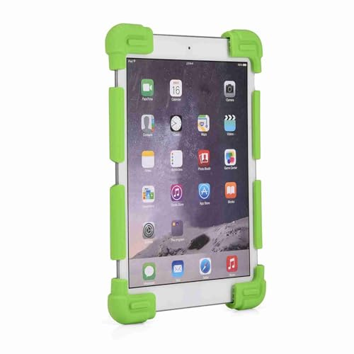Universal Tablet Case Protector, Shock Absorber Silicone Cover Adjustable for 9 to 12 Inch Tablets for Students Professionals Travel Office Home Use