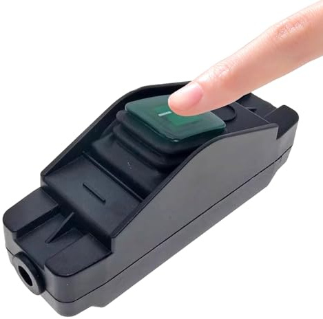 Pulsante a cavo impermeabile | Interruttore di taglio 30 A – Pulsante cavo di accensione 220 V con spia luminosa a LED, per apparecchiature esterne, elettrodomestici, casa, ventilatori industriali