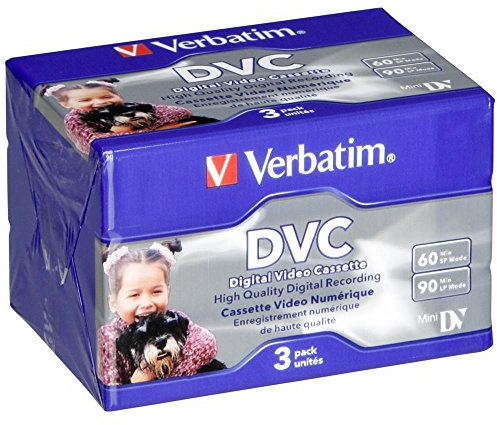 Verbatim 47651 Mini DV Pack de 3 60 mn