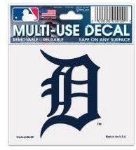 Wincraft MLB 84486013 Mehrzweck-Aufkleber Detroit Tigers 7,6 x 10,2 cm