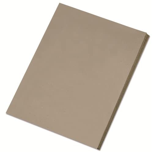 Folia Graupappe, 40x50cm, 1,5mm stark, grau (10er Pack)