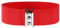BlackButterfly 3 -Zoll elastischen Haken Schnalle Gürtel (Rot, XXL)