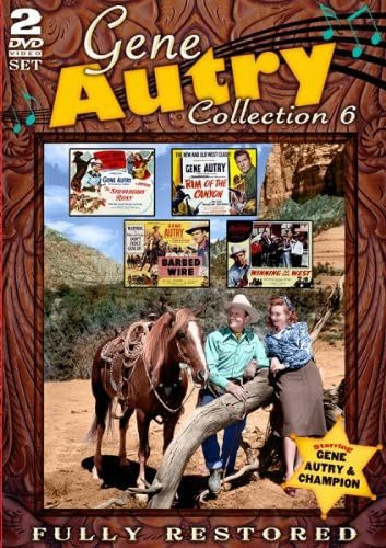 GENE AUTRY MOVIE CL 6 DVD