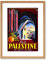 Wee Blue Coo VISIT PALESTINE BIBLE LAND JERUSALEM FRAMED ART PRINT PICTURE F12X1538