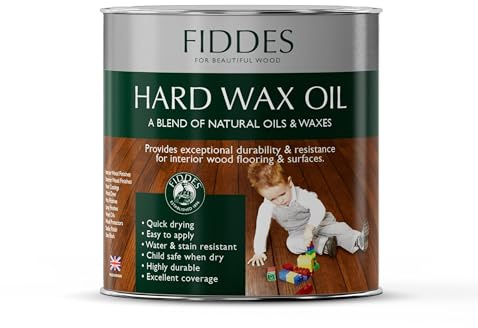 Fiddes Satin Finish Hard Wax Oil 250 ml, Antique