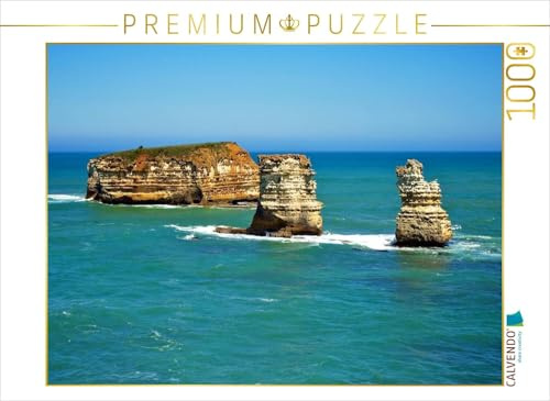 CALVENDO Puzzle Felsen in der Bay of Islands | 1000 Teile Lege-Größe 64 x 48 cm Foto-Puzzle für glückliche Stunden