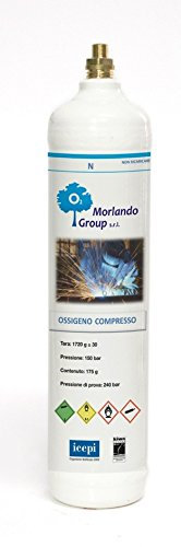 BOMBOLA OSSIGENO da 175 gr per saldatura Ossiacetilenica