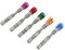Inserti per Avvitatore, 5pz PH2 65mm Inserto per Viti Cartongesso 1/4 di Pollice Punte Cacciavite Porta Inserti Magnetico per Avvitatore per Trapano Elettrico(Colori Misti)