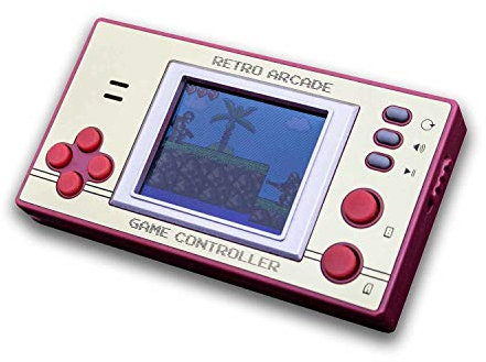 Monsterzeug 8-Bit Spielekonsole mit über 100 Spielen, Mini Videospiele, Retro Spiele, Technik Gadget