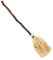 WIDMANN 03231 - Escoba de bruja desmontable, Unisex - Adulto, Marrón, 125 cm