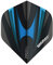 WINMAU Prism Alpha Black & Blue Extra Dicke Dart Flights - 1 Sätze pro Packung (3 Flights insgesamt)