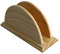Wooden World – Porte-serviettes en bois pour décoration de table de restaurant, porte-mouchoirs – Bois clair naturel