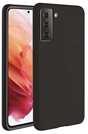 VIVANCO Hype Backcover Samsung Galaxy S21 (5G) Schwarz Induktives Laden, Spritzwasserfest, Stoßfest