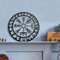 Metall Wand Deko Wandkunst Wandskulpturen Wikinger Kompass Nordische, Wikinger Dekor Nordischer Kompass Wanddekoration Nautische Dekoration, Ausgehöhlte Ornament Für Schlafzimmer Wohnzimmer Kunst