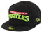 New Era Teenage Mutant Ninja Turtles TMNT Edition Black 59Fifty Basecap - 6-78