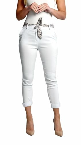 Mississhop Female Damen Stretch Klassische Chino Hose