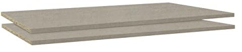 Rauch Möbel Zubehör Einlegeböden Drehtürenschrank, 2er Set, BxHxT 88x16x45 cm