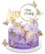 22 Stück Tortendeko Geburtstag,Schmetterlinge Deko Torte,Kuchen Deko,Cake Topper Geburtstag,Tortendeko Mädchen,Torten Deko,für Hochzeit,Party,Essen Dekoration (Lila)