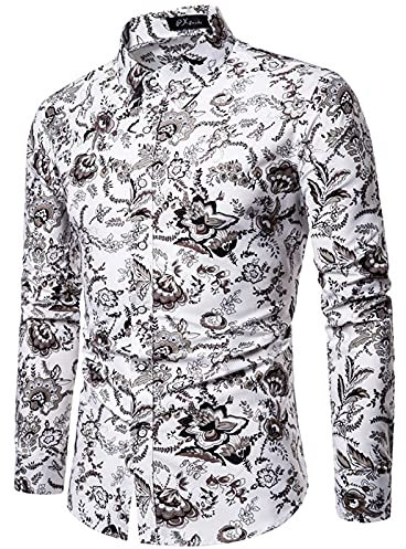 Homme Flanelle Chemise À Manches Longues Pas Cher Imprimé Décontracté Regular Boutons Grande Taille Pas Cher Cadeau Chemise Rose Homme