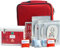 AED Trainer XFT-120C+ Erste-Hilfe-Trainingssatz Reanimationsgerät Defibrillator Erste-Hilfe-Gerät Sprachbefehle Englisch Französisch Spanisch Deutsch Niederländisch Dänisch Portugiesisch (Red