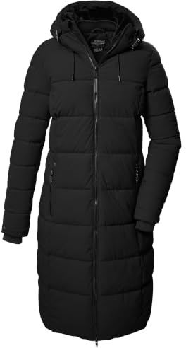 Killtec Damen Kow 56 Wmn Qltd Ct Steppmantel/Funktionsmantel in Daunenoptik mit Kapuze