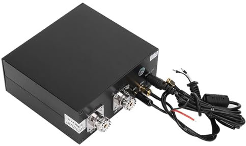 High Power CB for radio Antenna Sharer with Amplifier - Boost Range and Signal Strength for MFJ Transceivers Aluminum Alloy Design 100W 160MHz