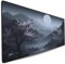 Nyfter - Premium Sakura V3 Gaming Mousepad XXL + 3XL Mousepad Nyfpad XXL Mousepad wellenfrei mit extra vernähten Kanten (3XL)