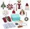 ORIGACH 9 Set Weihnachtsschmuck Makramee Set für Anfänger, Makramee Knüpf-Set Zum Basteln und Knüpfen Set Mit Anleitung, für Makramee Weihnachtsdekoration