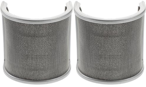 Uonlytech 2pezzi Filtro Per Microfono Professionale Protezione Da Vento e Rumori Compatibile Con Microfoni Per Live Streaming Voce e Canto