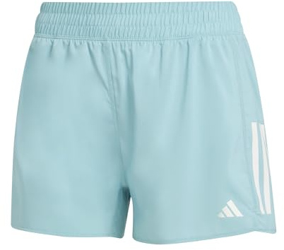 adidas Femme Own The Run Shorts, Mint Ton, L Long
