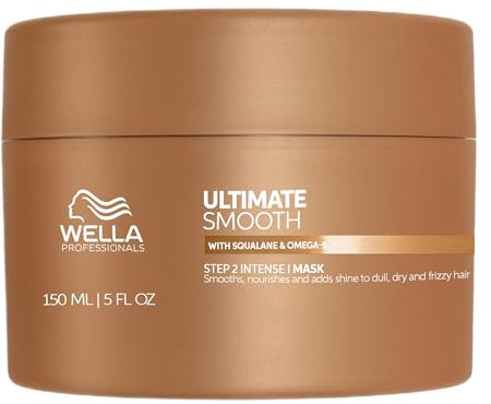 Wella Professionals Ultimate Smooth Hair Mask - Pflegende Haarkur Mit Squalan & Omega 9 - Für Trockenes, Stumpfes & Krauses Haar (150 ml)