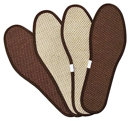 GOOHOCHY 2paare Bambusaktivkohle Einlegesohlen Atmungsaktive Schuheinlagen Für Sport Und Freizeitschuhe Kaffee Effektive Geruchsbekämpfung Und Schweißabsorption