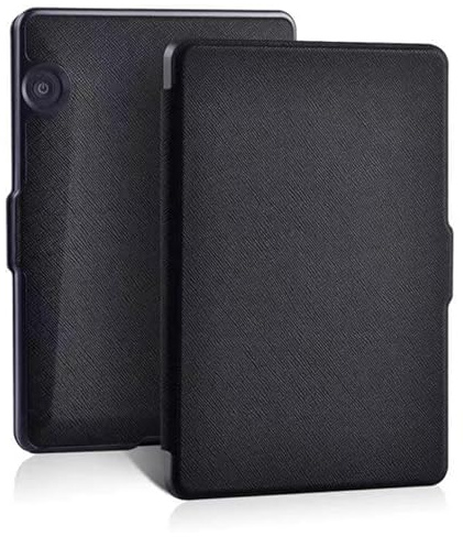 Slimshell Case for Kindle Voyage e-book cover, intelligent ultra-thin lightweight protective case (only applicable to Amazon Kindle Voyage 2014) (black)