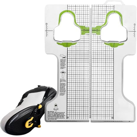 YRTUOP Ausrichtungswerkzeug Für Fahrradplatten, Einstellwerkzeug Für Fahrrad-Schuhplatten Pedalplatten-Werkzeug Ergonomisches Ersatz-Fahrradzubehör Für Profisportler Und Hobbyfahrrad
