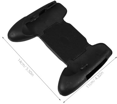 Handyspiel Controller 3-in-1 aus Abs mit Joystick, Trigger und Stand | Mobile Games, Schwarzes Zubehörset, Ergonomische Nutzung, Verbessert die Bewegung im Spiel