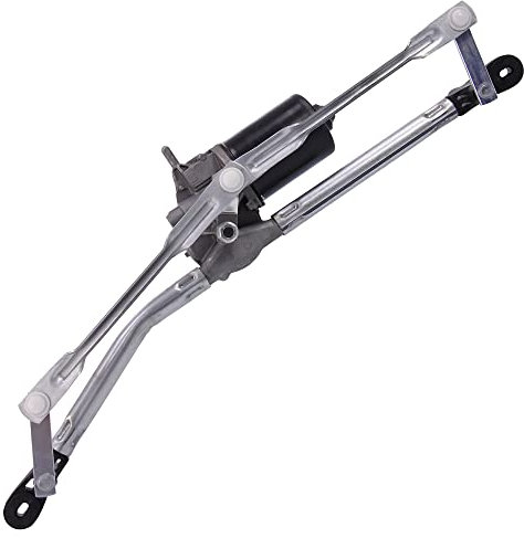 ATEC Germany Wischergestänge vorne Vormontiert mit Wischermotor, Scheibenwischeraufnahme für Frontscheibenwischer inkl Motor