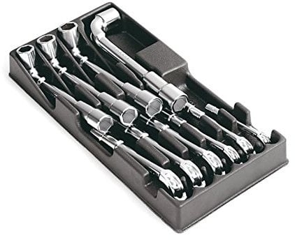 Facom MODULO 10 LLAVES DE PIPA ABIERTA MOD.75-1PB