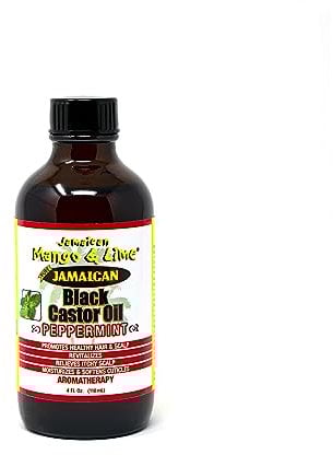 Peppermint Black Castor Oil by Jamaican Mango