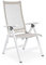 CRUISE Klappbarer Outdoor-Sessel Weiß 59x71x h 113 cm