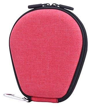 Aenllosi Hard Carrying Case for Shokz Trekz Titanium Bone Conduction Bluetooth Headphones,Case Only (Red)