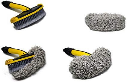 Microfibre brush cover suitable for Kärcher high pressure cleaner soft washing brush landscape 2.640-590 (brush not included).