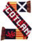 Scotland Fußball-Strick-Schal, Blau / Gelb