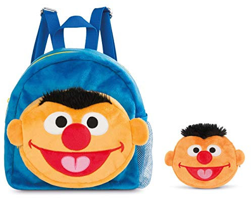 Sesamstraße Kindergartentasche Ernie + Münztäschchen - Rucksack - Blau - S
