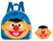 Sesamstraße Kindergartentasche Ernie + Münztäschchen - Rucksack - Blau - S
