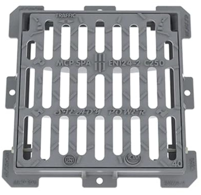 CADITOIA PIANA IN GHISA C250 cm 50 x 50