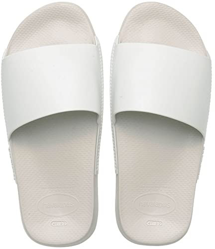 Havaianas Slide Classic, Tongues Mixte, Blanc, 43/44 EU