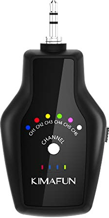 KIMAFUN One Transmitter Only Wireless IEM System,Need Receiver to Work,Wireless Transmitter for Stage Performance,Guitar Amplifier,Bass Amp,Speakers(1TX)